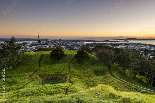 Sunrise from Mount Eden