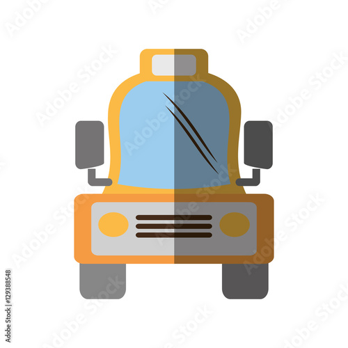 taxi cab vehicule transport shadow vector illustration eps 10