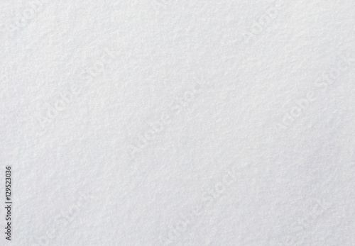 top view of white clean snow texture background