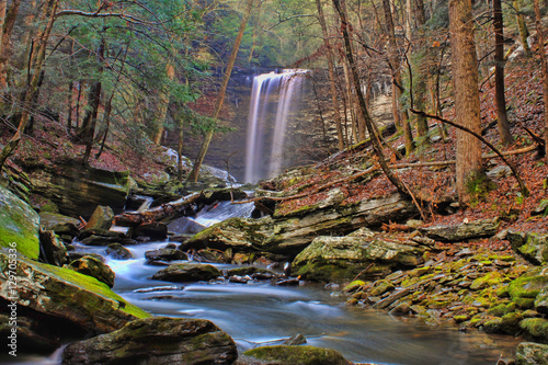 Lower Piney Falls in Tennessee