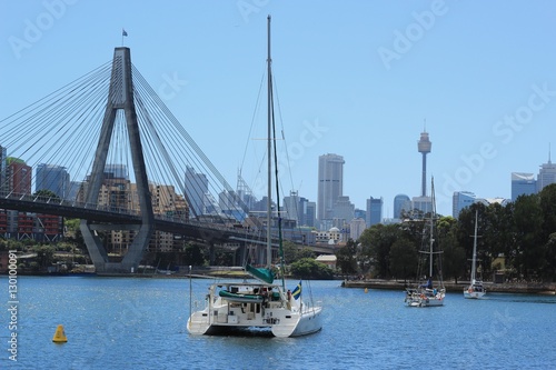 Anzac bridge, Sydney, Australie