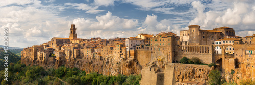 Italy. Tuscany. City on the rocks Pitigliano