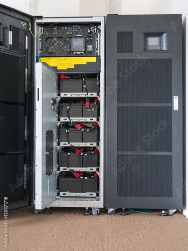 Battery in large uninterruptible Power Supply (UPS)