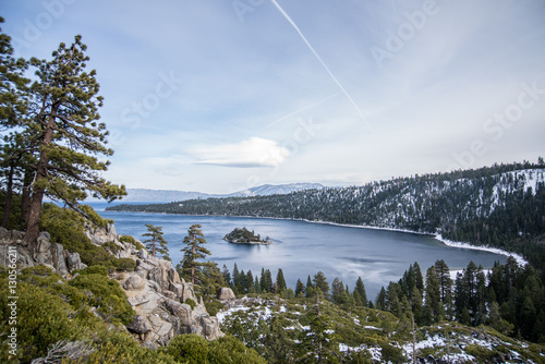 Emerald bay_Lake Tahoe_California_Trip_View_Mountain_Nature_Landscape
