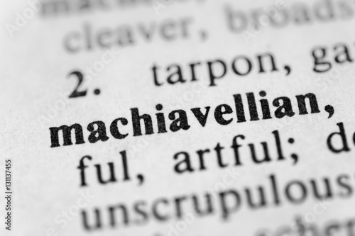 Machiavellian
