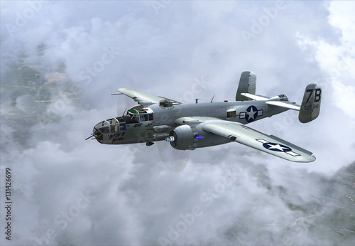 North American Mitchell B-25J 7B