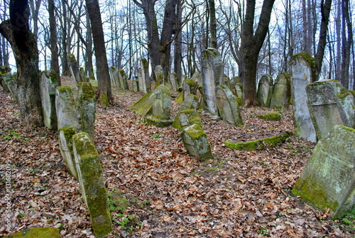 Stary cmentarz żydowski w Lesku