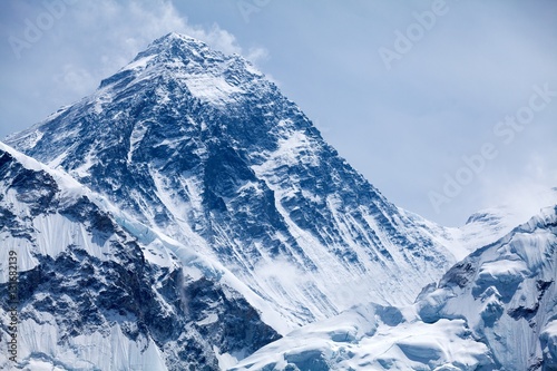 Summit of Mt. Everest, Himalayas, Solu Khumbu, Nepal