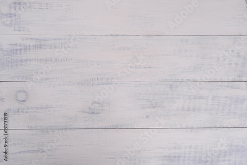 Vintage white wooden table background