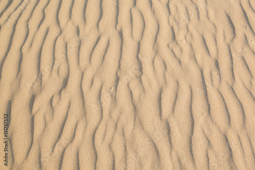 Sand Texture in morning at koh lanta ,Thailand