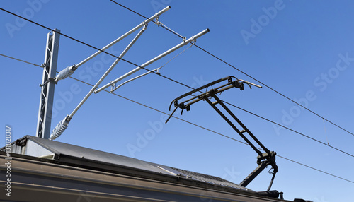 Pantograph and Catenary Wire