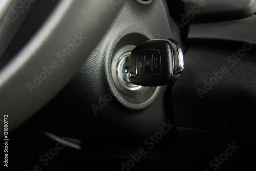 Ignition key of modern car