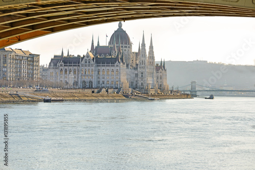 Hungarian Parliament, Budapest, Hungary