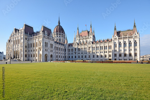 Hungarian Parliament, Budapest, Hungary