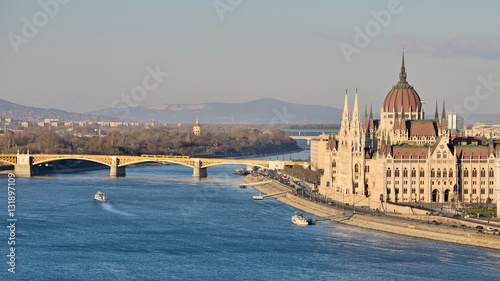 Hungarian Parliament, Budapest, Hungary