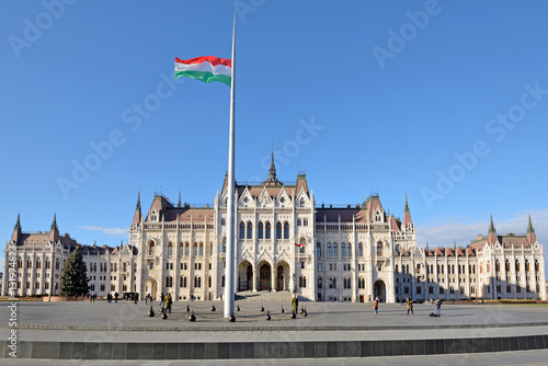 Hungarian Parliament, Budapest, Hungary