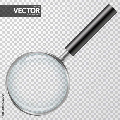 magnifier with transparency