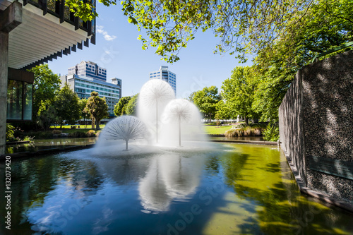 Christchurch New Zealand, Ferrier Fountain, Victoria Square