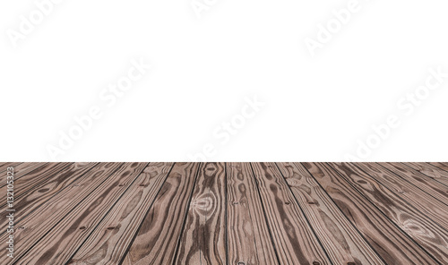Wood grain floor texture with knots in dark brown color tone is