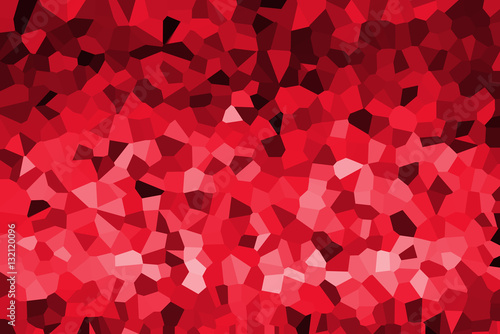 Geometric polygon pattern for valentine background