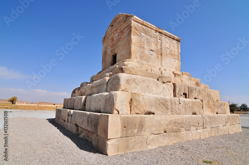 Tomb of Cyrus the Great in Pasargadae 