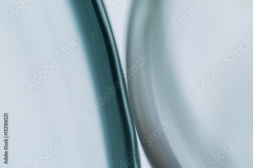 Glass blurry abstraction