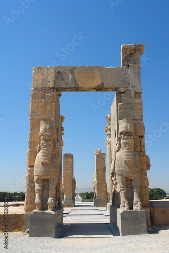 Persepolis - ceremonial capital of the Achaemenid Empire in Iran 