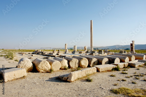 Ruins of Pasargadae - the capital of the Achaemenid Empire under Cyrus the Great