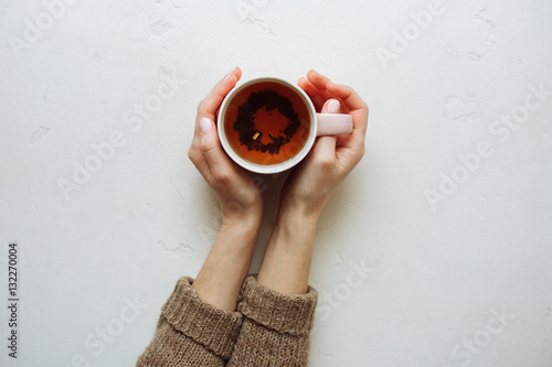 tea and fruit