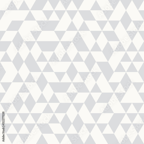 Seamless Silver Pattern of geometric shapes