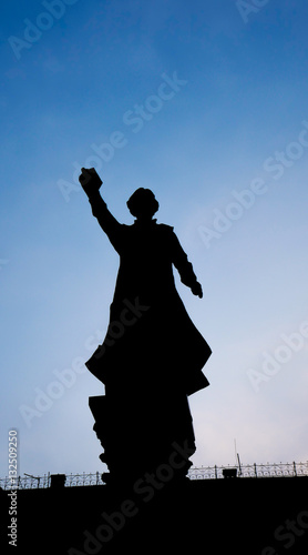 Statue of Piotr Skarga in Krakow - Poland