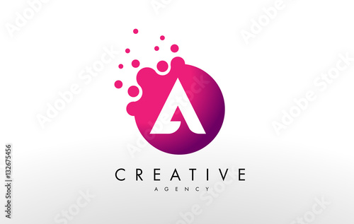 Letter A Logo. A Letter Design Vector