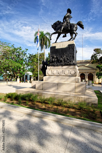 Statue im Parque Ignacio Agramonte, Camagüey