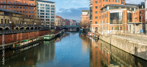 River avon in Bristol, as seen from Valentine bridge