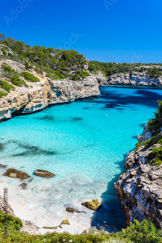 Calo Des Moro - beautiful bay of Mallorca, Spain