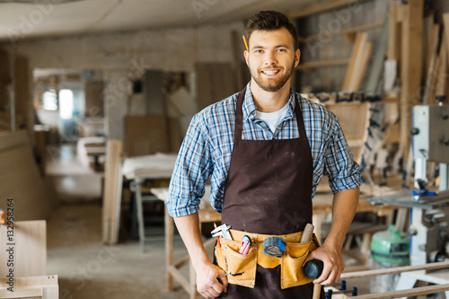 Young carpenter