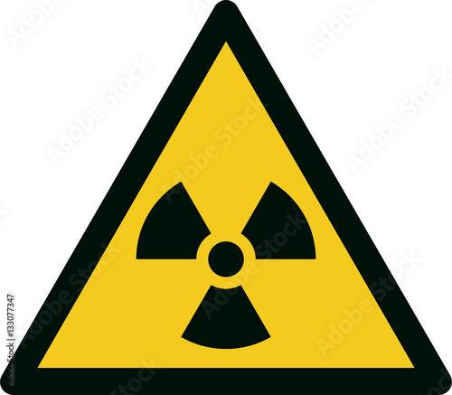 ISO 7010 W003 Warning; Radioactive material or ionizing radiation