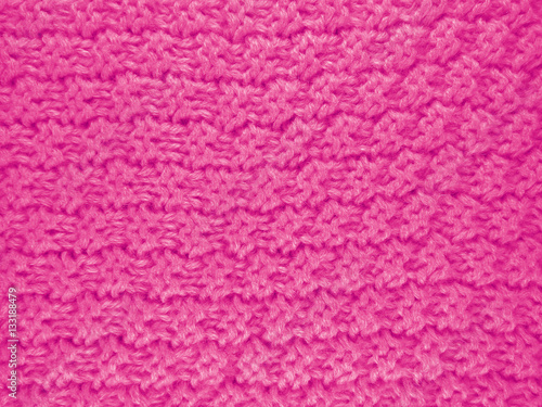 Knitted Wool Background - Pink