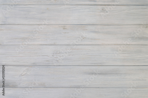White painted wood board texture and background