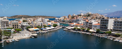 Coastal city in Crete
