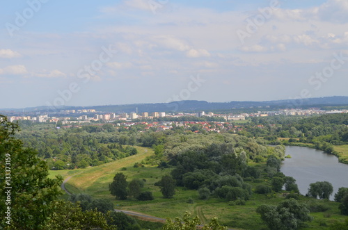 Kraków z oddali/Cracow from afar, Lesser Poland, Poland