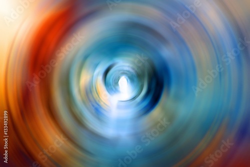 Abstract ring background with colors effect style swirling backdrop. Glowing spiral. The energy flow tunne.
