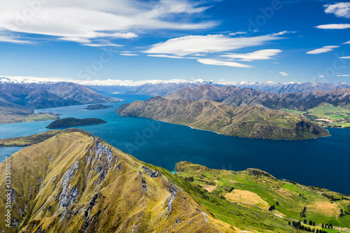 Lake wanaka and Mt Aspiring, new zealand