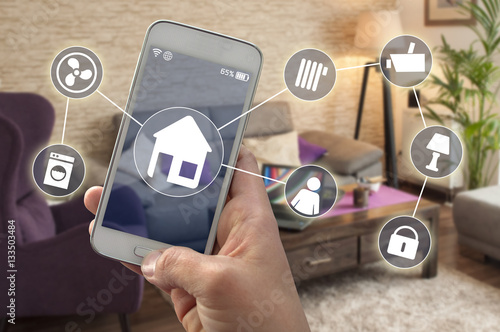 Smarthome Smartphone Hausautomatioon Smart home 