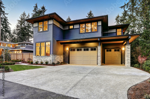 Luxurious new construction home in Bellevue, WA