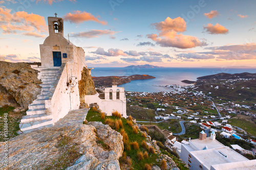 Serifos island in Cyclades island group in the Aegean Sea.