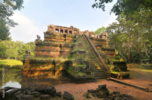 The Baphuon - a temple at Angkor, located in Angkor Thom, Cambodia. 