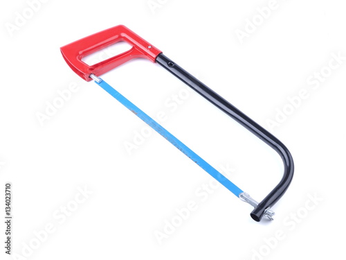 hacksaw on a white background