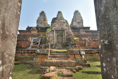 Pre Rup - a Hindu temple at Angkor, Cambodia. 