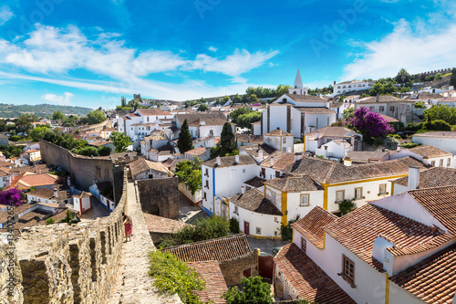 Panoramic view of Obidos